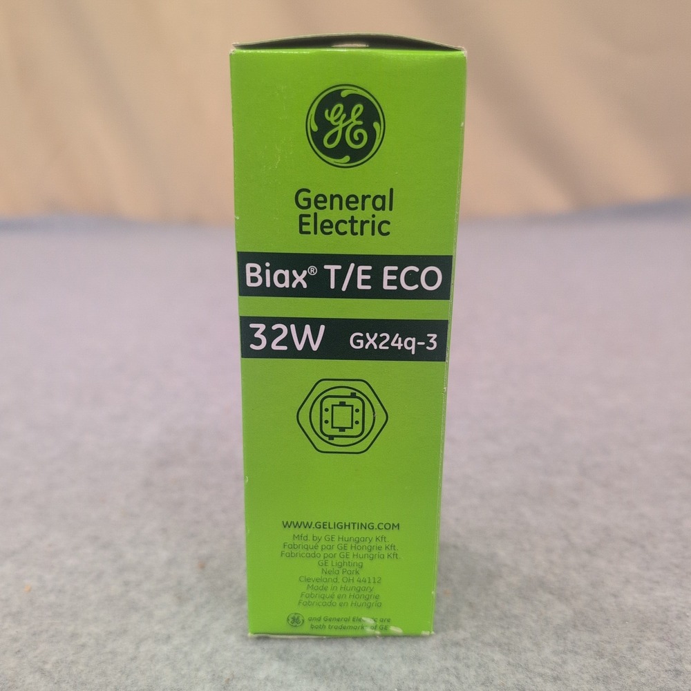 GE Biax T/E ECO 32W 4-Pin CFL Light Bulb GX24q-3 3 Pack F32TBX/841/A/ECO - Picture 6 of 6